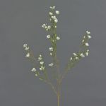 Flor de cera de plástico NIANG, crema, 80cm, Ø2-3cm