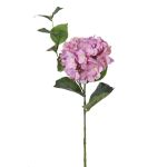 Hortensia de plástico ASUKA, morada, 80cm, Ø15cm