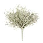 Leucophyta brownii de imitación VALTON con palo, blanca, 25cm