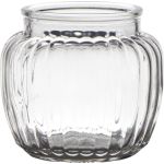 Jarrón para velas NOLAN, bola/redondo, transparente, 10,5cm, Ø11,5cm