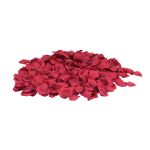 Pétalos de rosa de plástico MEGGIE, 500 unidades, rojo, 4x4cm
