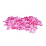 Pétalos de rosa de plástico MEGGIE, 500 unidades, rosa, 4x4cm
