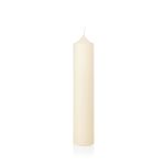 Vela de iglesia / Vela de altar FRANZISKA, marfil, 50cm, Ø10cm, 414h - Hecho en Alemania