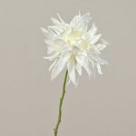 Dalia artificial SMILA, crema, 55cm, Ø12cm
