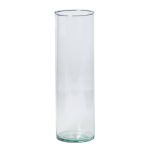 Florero SANYA OCEAN, cilíndrico/redondo, transparente, 30cm, Ø9cm
