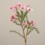 Wachsblume künstlich AISHA, rosa, 27cm, Ø1-1,5cm