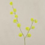 Ballon-Wolfsmilch Deko Zweig ELAENA, Früchte, grün, 100cm