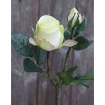 Künstliche Rose RENESMEE, gelb-grün, 45cm, Ø6cm