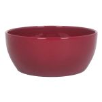 Cuenco de cerámica TEHERAN BRIDGE, rojo vino, 9,5cm, Ø24,5cm