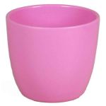 Pequeña maceta de flores TEHERAN BASAR, cerámica, rosa, 6cm, Ø7,5cm