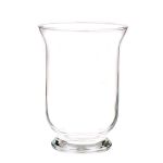 Portavelas de cristal LEA AIR, transparente, 19,5cm, Ø13,7cm