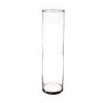 Jarrón de suelo cilíndrico SANYA AIR, transparente, 60cm, Ø15cm