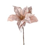 Samt Poinsettia SHEBA, helllila, 55cm, Ø21cm