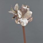 Samt Amaryllis Kunstblume KIRSTY, helllila, 70cm, Ø13-15cm