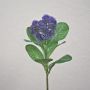 Flor de Sedum telephium de plástico EILIDH, morada, 30 cm, Ø 7 cm