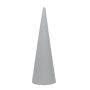 OASIS® Esponja para flores artificiales, cónica, gris, 24 cm, Ø 8 cm