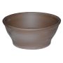 Maceta de terracota MARZANO, patinada, marrón, 11,5 cm, Ø 23 cm