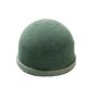 Espuma floral húmeda OASIS® para urnas semiesféricas, arreglos florales fúnebres, base de espuma dura EcoBase, almohadilla adhesiva, verde, 5,5 cm, Ø 6,5 cm