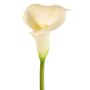 Flor artificial de cala MIRAC, color crema, 75 cm, 12 x 15 cm