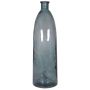 Botella de vidrio CASIMIRO, azul-transparente, 81cm, Ø25cm