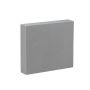 Placa de espuma floral OASIS® para flores artificiales, gris, 29x25x6cm