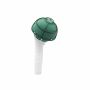 OASIS® Espuma para arreglos florales «Soporte para ramo de novia» con mango de plástico en ángulo, rejilla, verde, Ø 7 cm