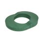 Esponja de montaje en húmedo OASIS® para anillo de urna, arreglos florales fúnebres, base de madera Bioline, verde, 45 x 35 cm