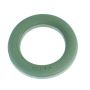 Esponja de montaje en húmedo OASIS® «Ring», base de espuma dura EcoBase, verde, 4,5 cm, Ø 30 cm