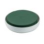 OASIS® Bandeja redonda de masa de fijación húmeda para arreglos florales, en bandeja de plástico, verde y blanco, 5 cm, Ø 30 cm
