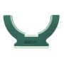 OASIS® Espuma floral húmeda con base para urnas, arreglos florales fúnebres, base de espuma rígida de poliestireno, soporte de madera, verde, 47 x 10 x 29 cm