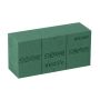 OASIS® Instant Maxlife, bloque de espuma para arreglos florales con líneas de corte, verde, 23x11x7,5cm