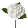 Flor de plástico, hortensia KLUVT, blanca, 50cm