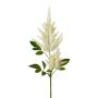 Rama artificial de astilbe GORVEL, blanca, 85 cm