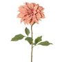 Dalia artificial PHILLIPPA, Colección Eco, rosa antiguo, 65 cm, Ø 15 cm