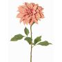 Dalia artificial PHILLIPPA, Colección Eco, rosa palo, 65cm, Ø15cm