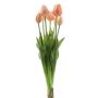 Ramo de tulipanes sintéticos Mix LONA, melocotón-naranja, 45cm, Ø20cm
