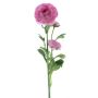 Flor artificial ranúnculo PROTO, rosa, 65 cm
