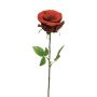 Rosa artificial RUYUN, roja, 45 cm, Ø 8 cm