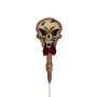 Calavera de suelo de Halloween LUMPY, LEDs, 87cm