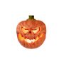 Calabaza de Halloween FLANKY, naranja, LED, 18x16x19,5cm