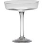 Recipiente para servir MICK con pie, embudo/redondo, transparente, 30cm, Ø24,5cm