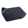 Portavelas rectangular EMMELINE de metal, negro, 12 x 9 cm