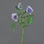 Rama artificial de pensamientos SIANIE, morado-azul-blanco, 35 cm, Ø 5-6,5 cm