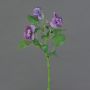 Rama artificial de pensamientos SIANIE, violeta-azul-blanco, 35 cm, Ø 5-6,5 cm