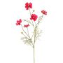 Rama artificial de caléndula PONGAU, rosa chillón, 70 cm, Ø 5-7 cm