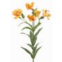 Lirio inca artificial AUBERTA, naranja-amarillo, 75 cm, Ø 6 cm