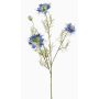 Rama artificial de comino negro JENNIE, azul, 70 cm