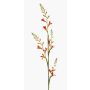 Flor artificial de montbretia KATHERYN, rojo anaranjado, 90 cm