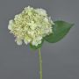 Hortensia artificial CALESA, blanco-verde, 50 cm, Ø 15 cm