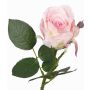 Rama de rosa artificial VRONI, rosa, 30cm, Ø6cm